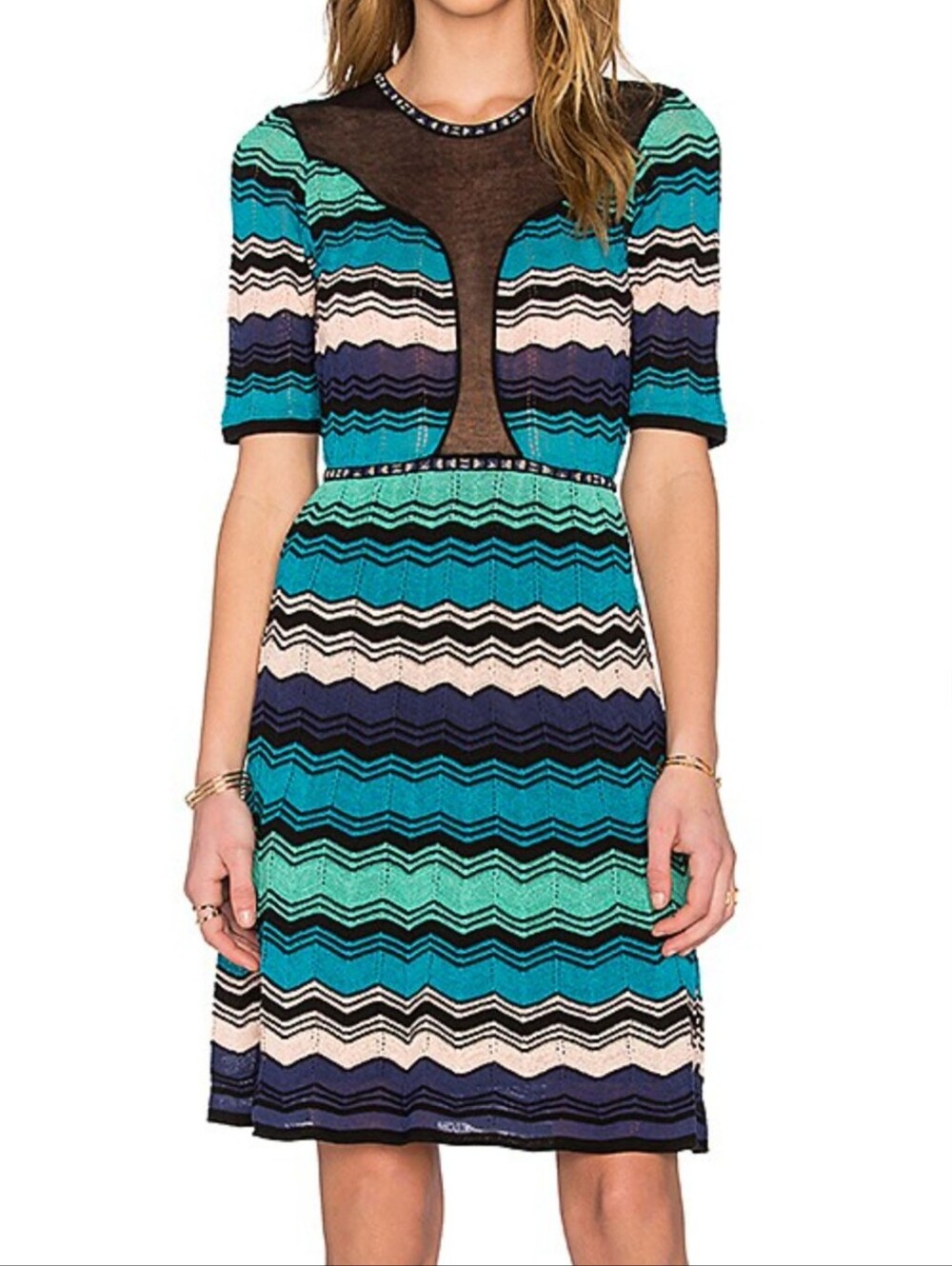 M Missoni Chevron Dress Size 2